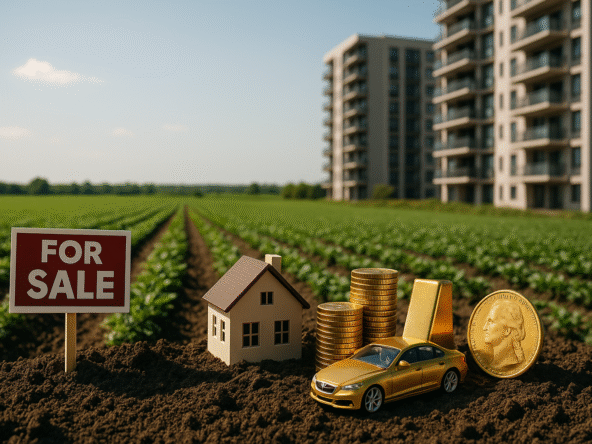 مقایسه سرمایه گذاری در زمین و آپارتمان